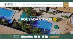 Desktop Screenshot of pousadavitalis.com.br