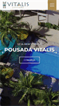 Mobile Screenshot of pousadavitalis.com.br